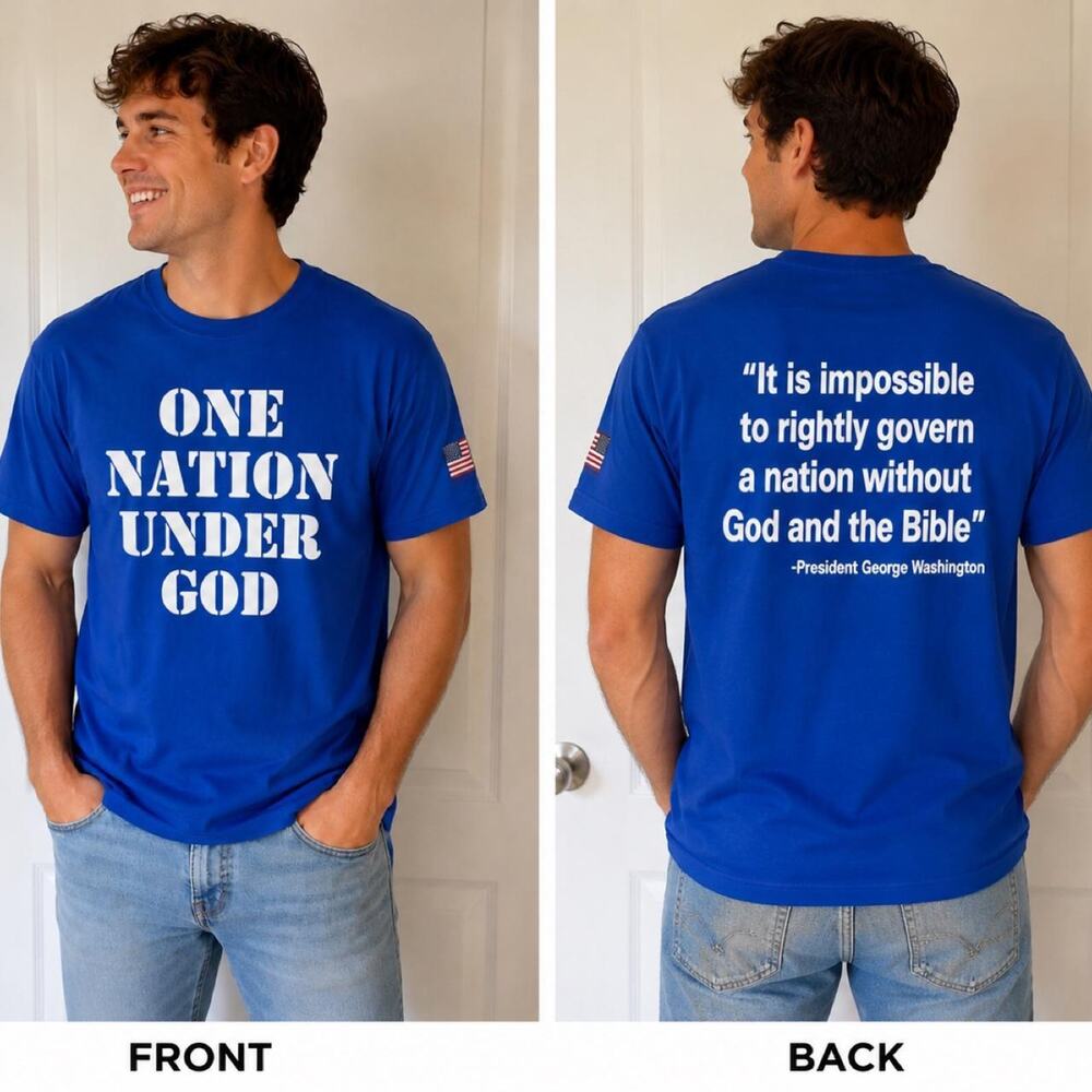 Mens blue one nation